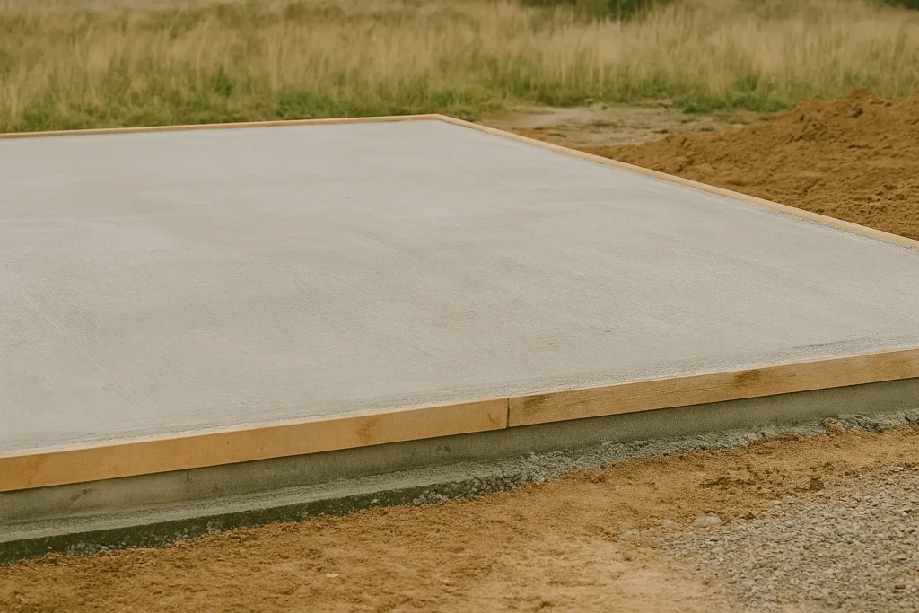 základová deska dřevostavba